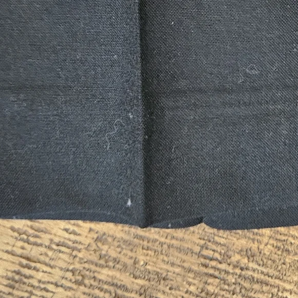 Na STAFFORD performance mens Dress Pants SIZE 38x34 COLOR BLACK POLYESTER/WOOL - Picture 2 of 10